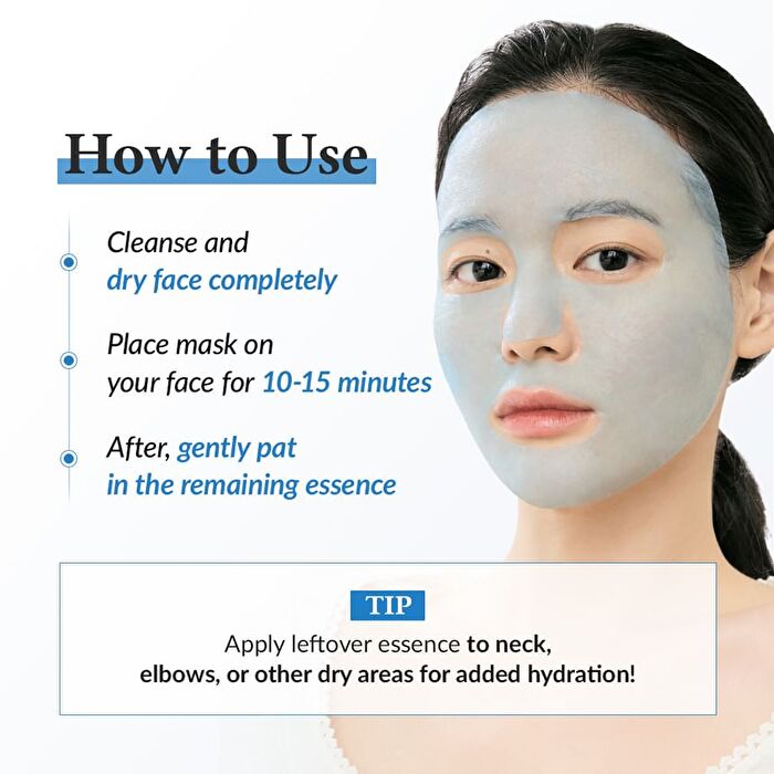 Aqua Blue Hydration Mask Set - 28g x 4 sheets