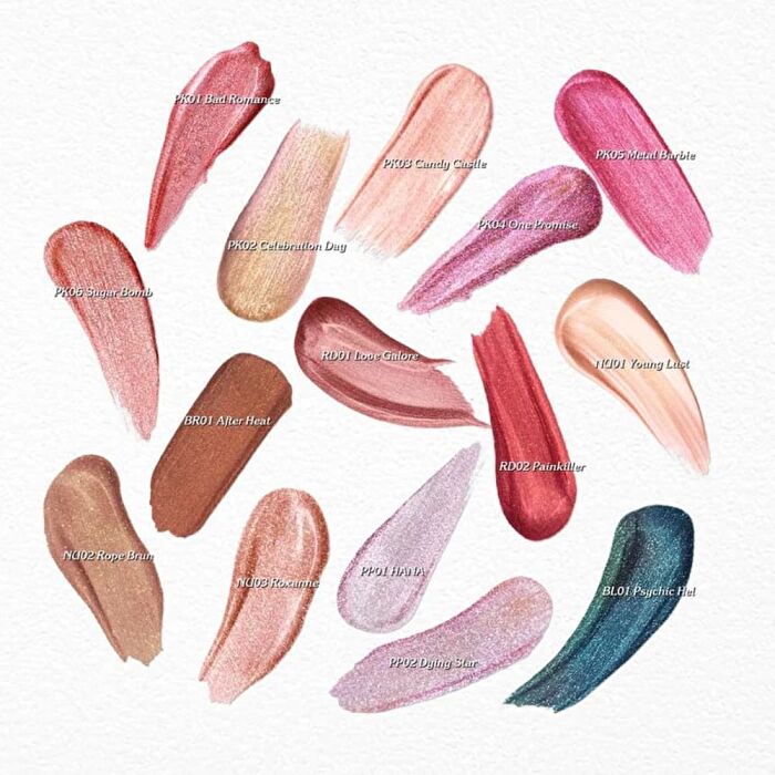 Glam Metal Liquid Lipstick - 3 Colors - #BR01 After Heat - 2.5g