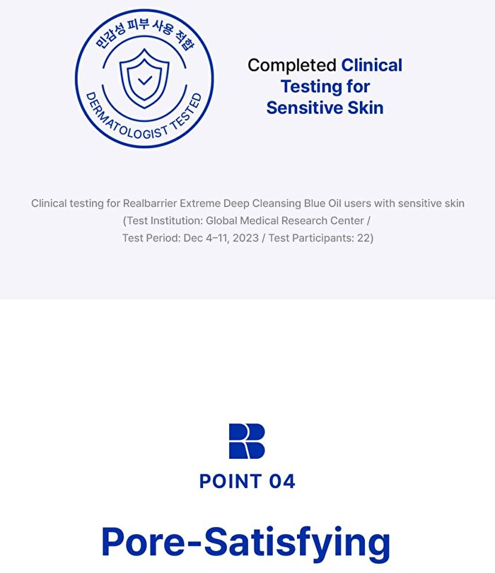Extreme Deep Cleasing Blue Oil - 200ml