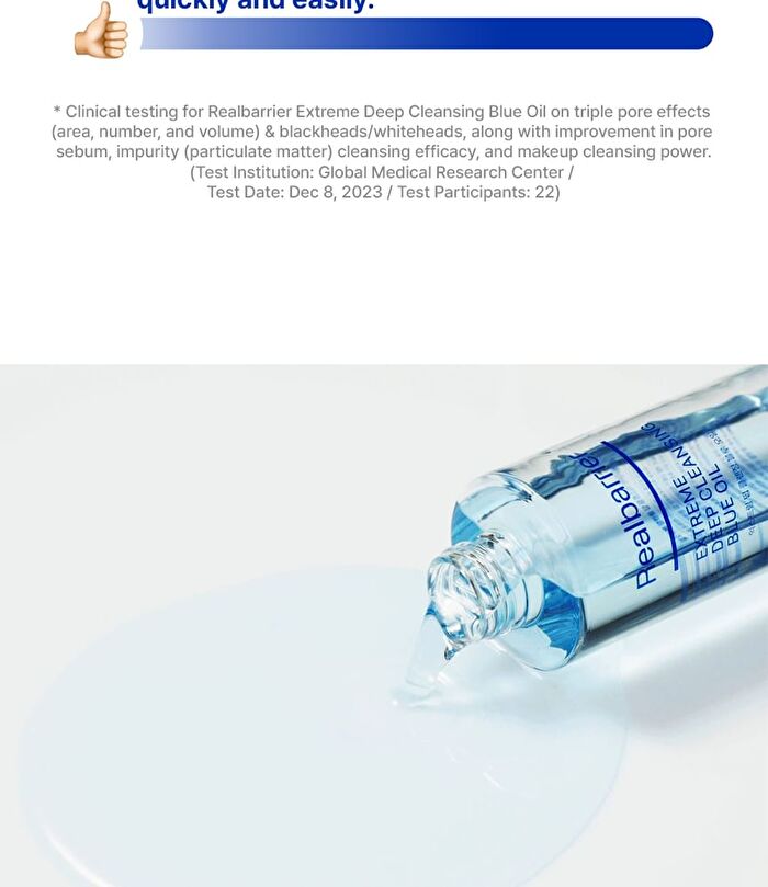 Extreme Deep Cleasing Blue Oil - 200ml