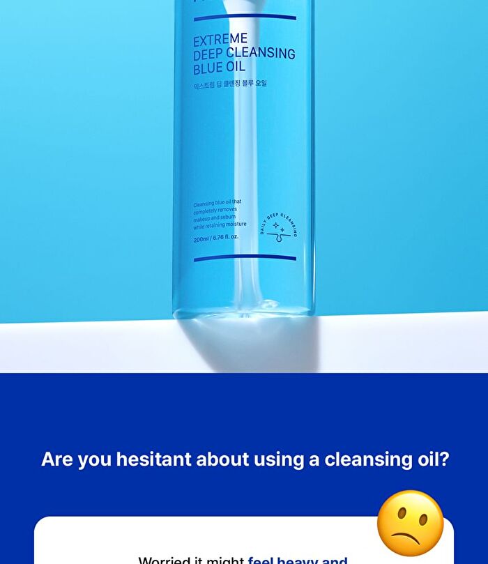 Extreme Deep Cleasing Blue Oil - 200ml
