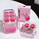 Heart Water Light Velvet Fog Lip Glaze Combination - 4 Colors - #01 Lychee Sweet Tea