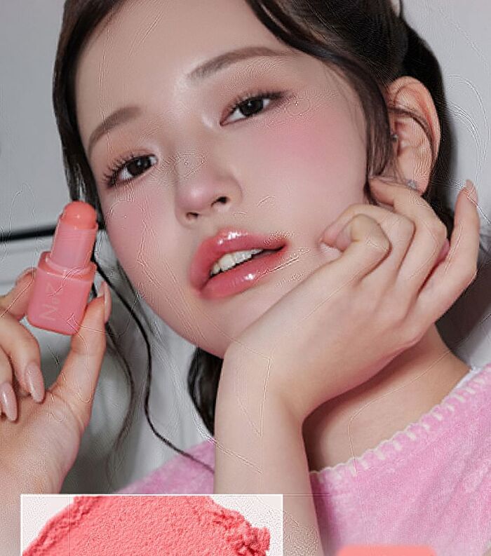 Pocket Cotton Blurring Stick - 6 Colors - #01 Baby Peach