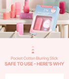 Pocket Cotton Blurring Stick - 6 Colors - #03 Berry Milk