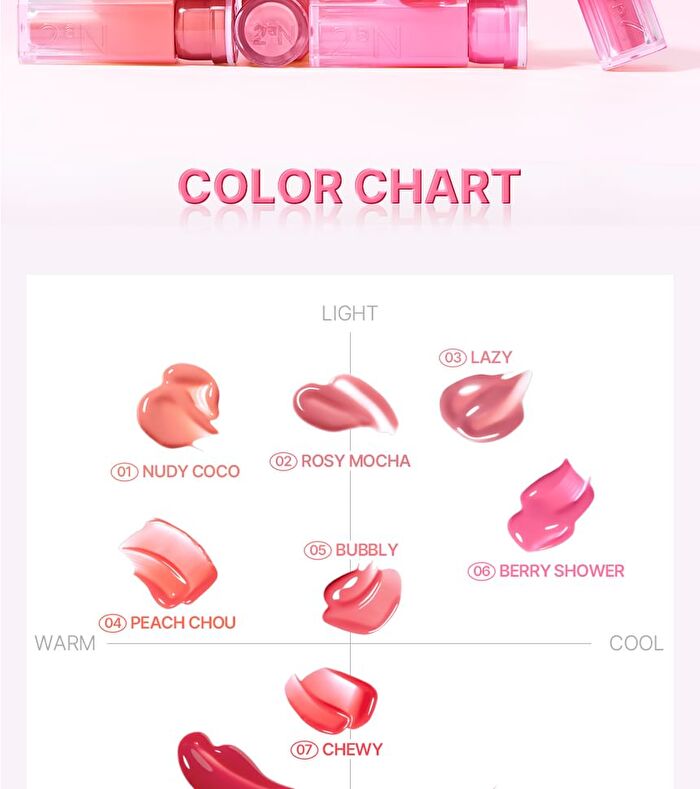 Glaze Bouncing Tint - 10 Colors - #01 Nudy Coco