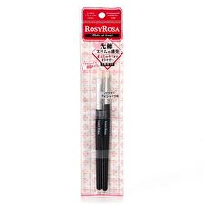 Chantilly Rosy Rosa Shadow Slim Brush Set - 2 pcs