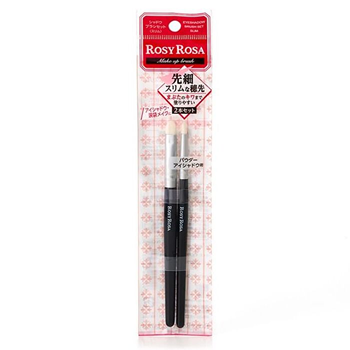 Rosy Rosa Shadow Slim Brush Set - 2 pcs