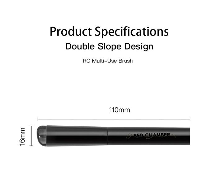 Red Chamber Gel Multi-Purpose Brush - #Brush - 1pcs