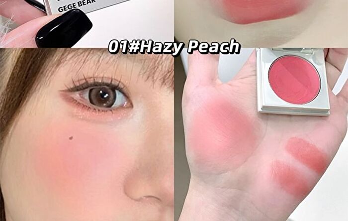 Velvet Tipsy Lip & Cheek Mud - 1-3 - #01 Hazy Peach
