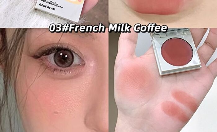 Velvet Tipsy Lip & Cheek Mud - 1-3 - #01 Hazy Peach