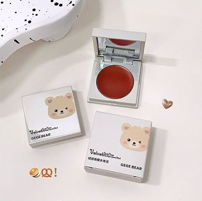 Velvet Tipsy Lip & Cheek Mud - 4-6 - #05 White Peach Light