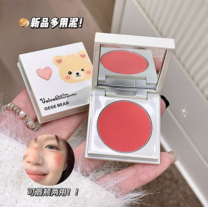 Velvet Tipsy Lip & Cheek Mud - 4-6 - #06 Ebony Coco