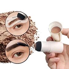 Focallure New Eyebrow Stamp Stencil Kit - 3 Colors - #BR04 Red Brown