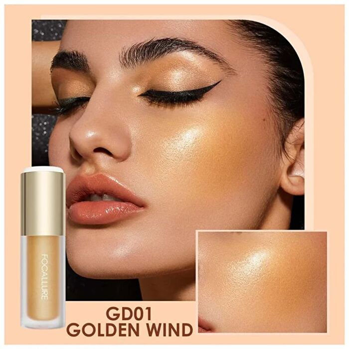 Light To Light Liquid Highlighter - 3 Colors - #GD01 Golden Wind