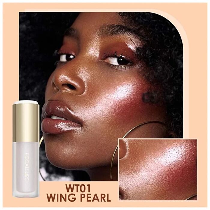 Focallure Light To Light Liquid Highlighter - 3 Colors - #GD02 Yes To Heaven