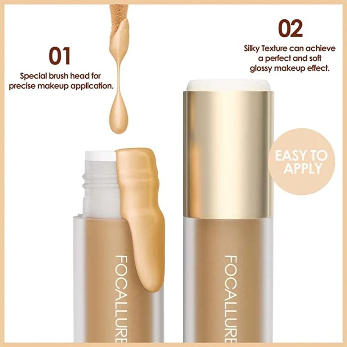 Focallure Light To Light Liquid Highlighter - 3 Colors - #GD02 Yes To Heaven