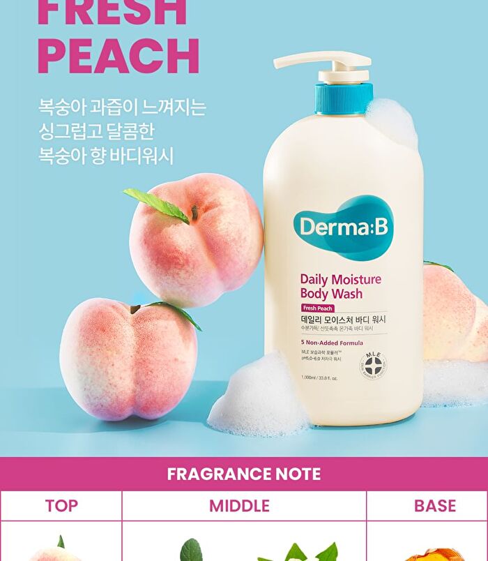 Daily Moisture Body Wash - 3 Types - Juicy Mandarine