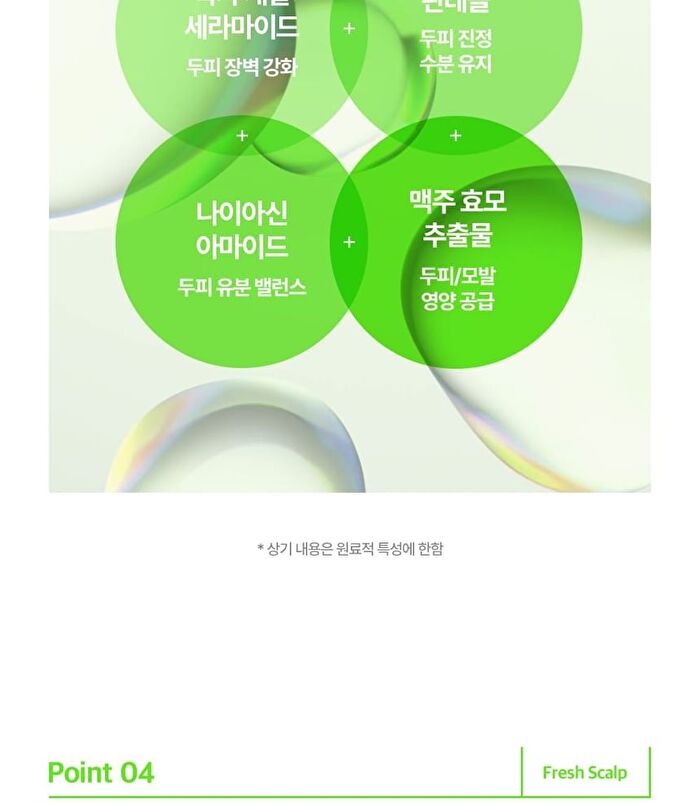 Fresh Scalp Clear Shampoo - 2 Types - Floral Green