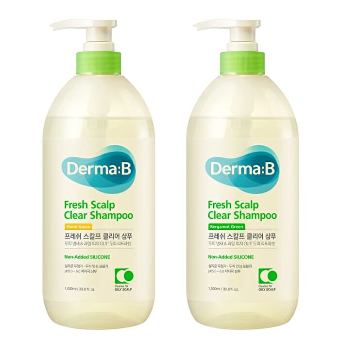 Fresh Scalp Clear Shampoo - 2 Types - Floral Green