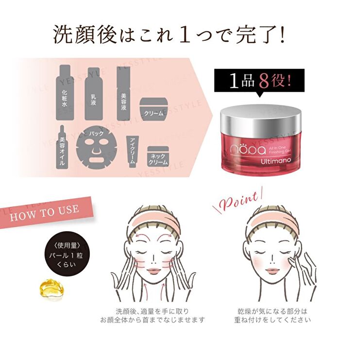 Nopa All in One Finishing Gel Ultimano - 80g
