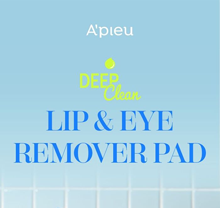 Deep Clean Lip & Eye Remover Pad - 20 pads