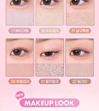 Single Cube Eyeshadow - 22 Colors - #01 Salt Glitter