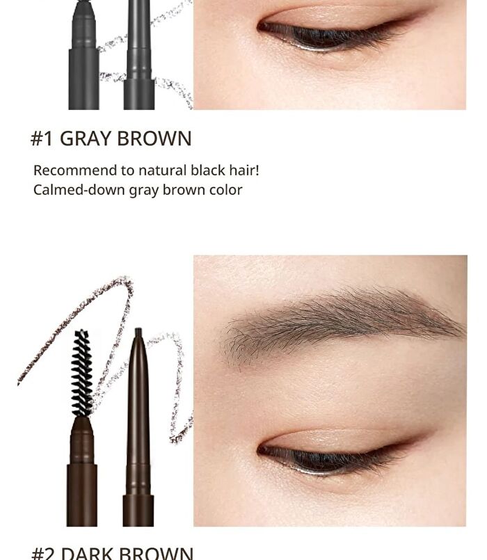 peripera Speedy Skinny Brow - 7 Colors - #10 Peony Taupe