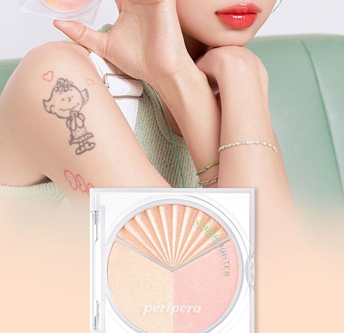 peripera V Highlighter - 3 Types - #01 Shining On
