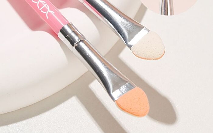Set of 5: Pink Makeup Brush Set - #Brush Set - 5 pcs