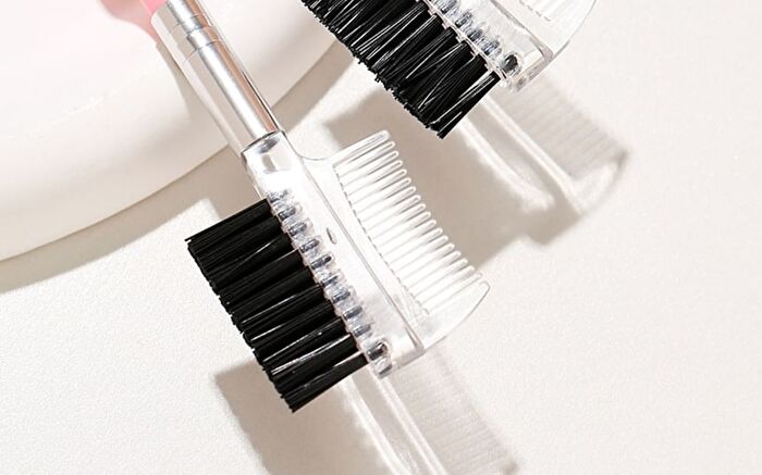 Set of 5: Pink Makeup Brush Set - #Brush Set - 5 pcs