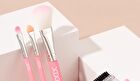 Set of 5: Pink Makeup Brush Set - #Brush Set - 5 pcs