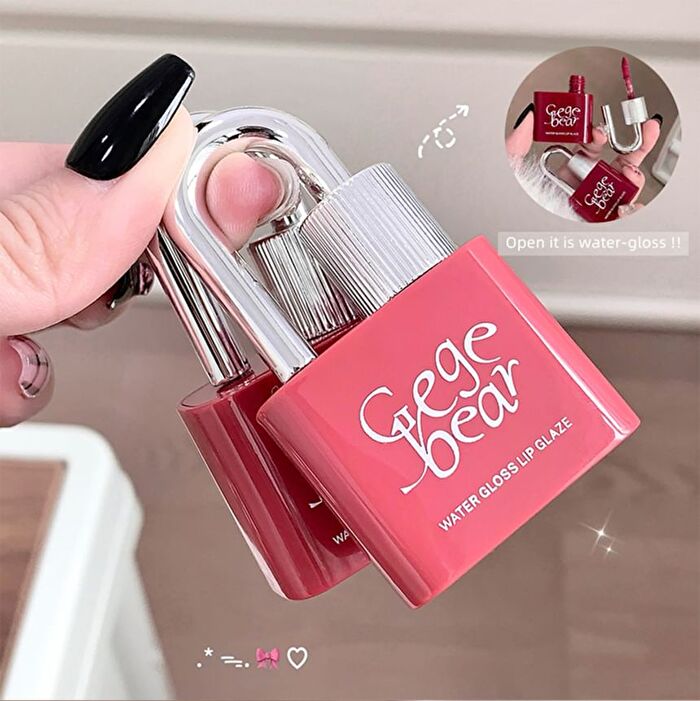 Water Gloss Lip Glaze - 4-6 - #05 Lychee Ash Powder