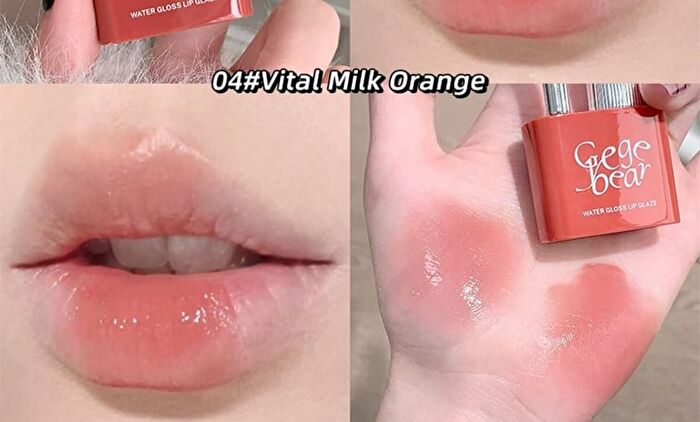 Water Gloss Lip Glaze - 4-6 - #06 Berry Plum