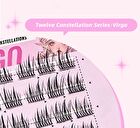 Twelve Constellations Glue Free False Eyelashes - Virgo - #08 Virgo