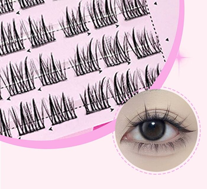 Twelve Constellations Glue Free False Eyelashes - Virgo - #08 Virgo