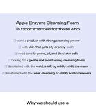 glow Apple Enzyme Foaming Cleanser - 110g