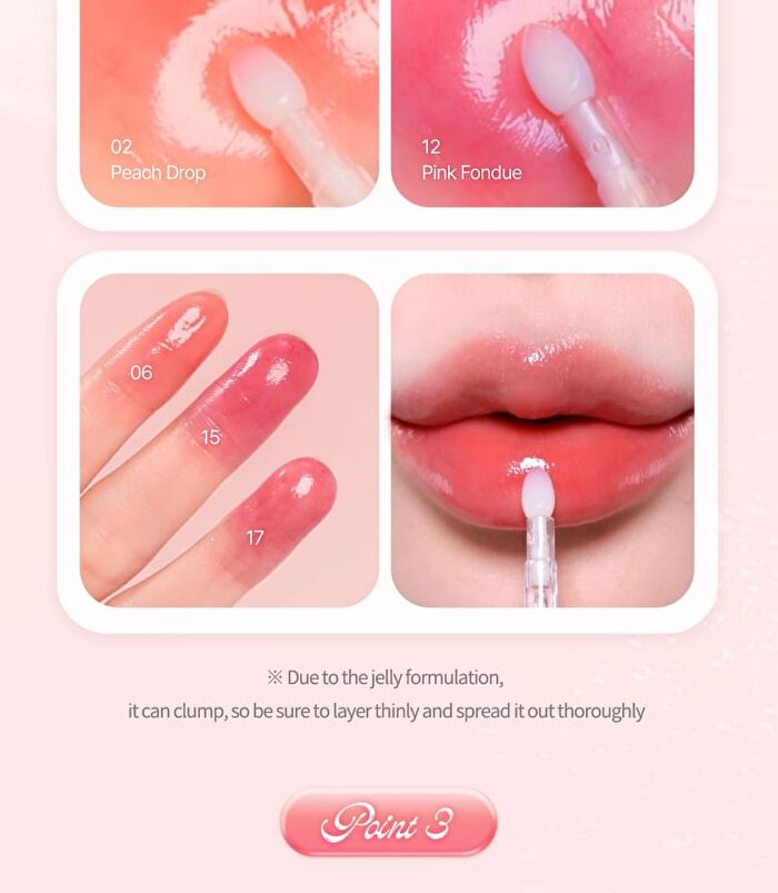 dasique Chewing Glow Pot - 20 Colors - #02 Peach Drop