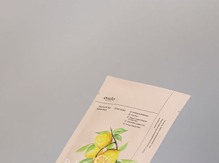 Beauty Mask - 4 Types - Charcoal & Yuja Bubble