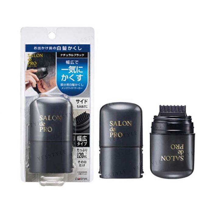 Dariya Salon De Pro Men\'s Wide Marker - Natural Black