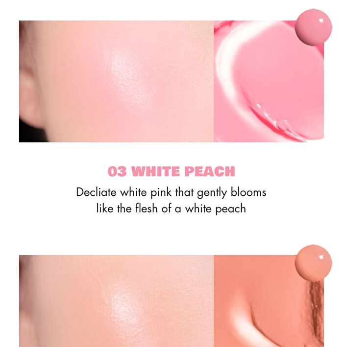 romand Juicy Roll Cheek - 6 Colors - #02 Dragon Berry
