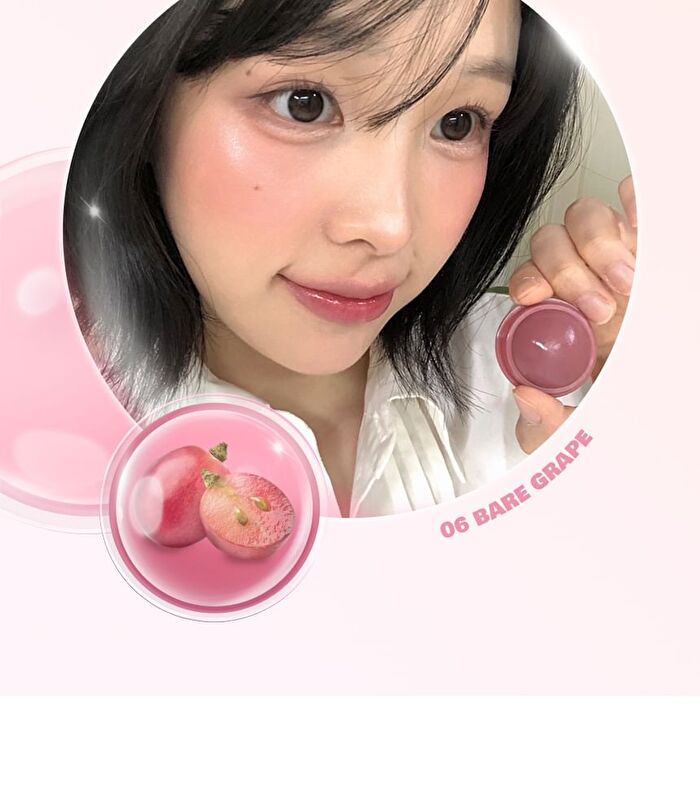 romand Juicy Roll Cheek - 6 Colors - #02 Dragon Berry