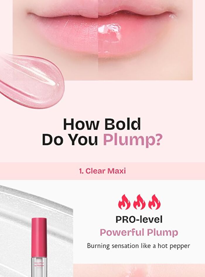 dear thing Glow Effect Lip Plumper - 3 Colors - #03 Pink Beam