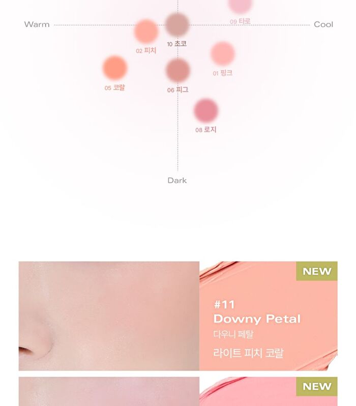 Ready To Wear Downy Cheek - 11 Colors - #11 Downy Petal