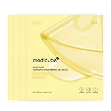 medicube Kojic Acid Turmeric Brightening Gel Mask Set - 28g x 4 sheets