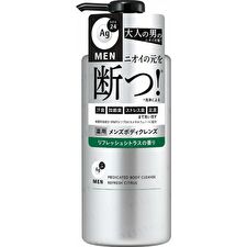 Shiseido Ag Deo 24 Men Medicated Body Cleanse Refresh Citrus - 490ml