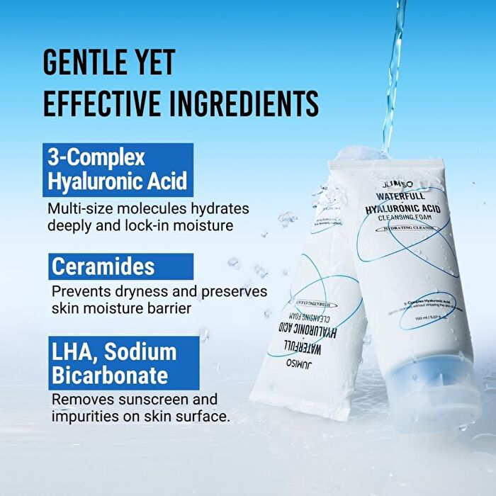Jumiso Waterfull Hyaluronic Acid Cleansing Foam - 150ml