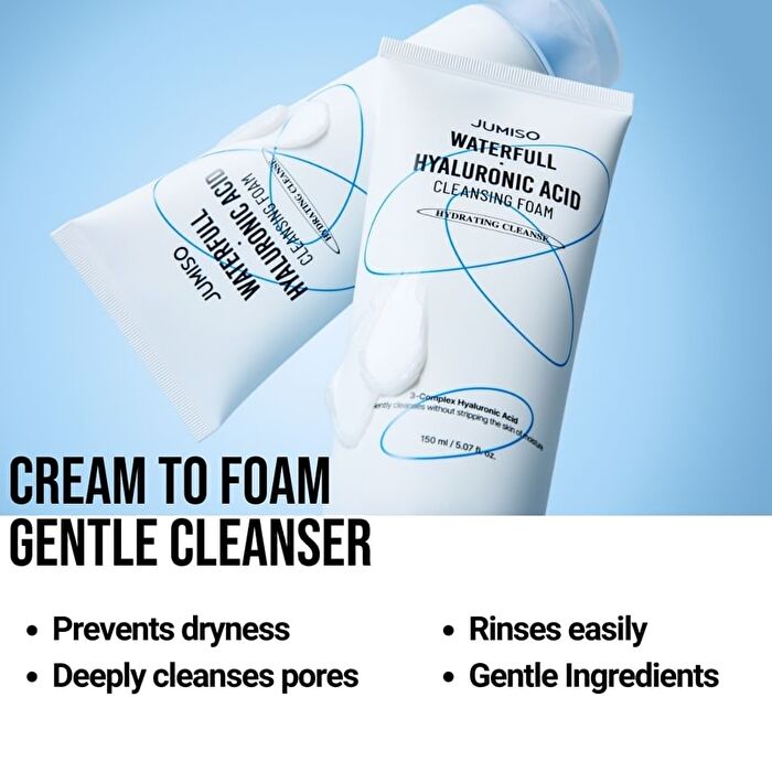 Jumiso Waterfull Hyaluronic Acid Cleansing Foam - 150ml
