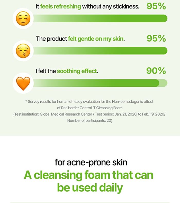 Control-T Cleansing Foam - 200ml