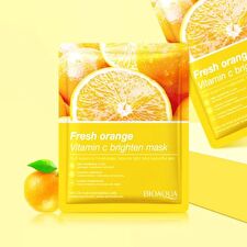 Bioaqua Freshen Orange Vitamin C Brighten Mask - #Freshen Orange - 1 pc