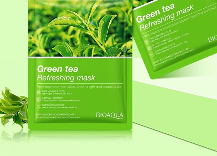 Bioaqua Green Tea Refreshing Facial Mask - #Green Tea - 1 pcs